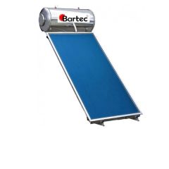 Ηλιακός θερμοσίφωνας 120LT/2m2 glass inox διπλής ενέργειας Bartec Premium