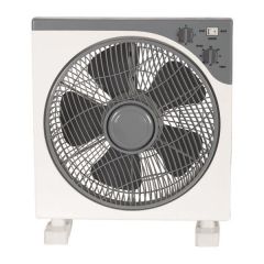 Ανεμιστήρας Box Fan Τετράγωνος Άσπρο-Γκρι Φ30 45W